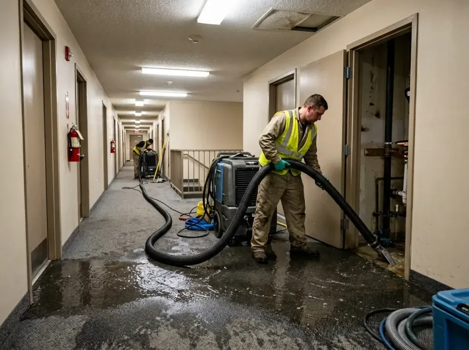 multi-unit-apartment-hallway-f-005 — frequently asked questions, Emergency Burst Pipe Water Extraction & Removal in Squaw Va…